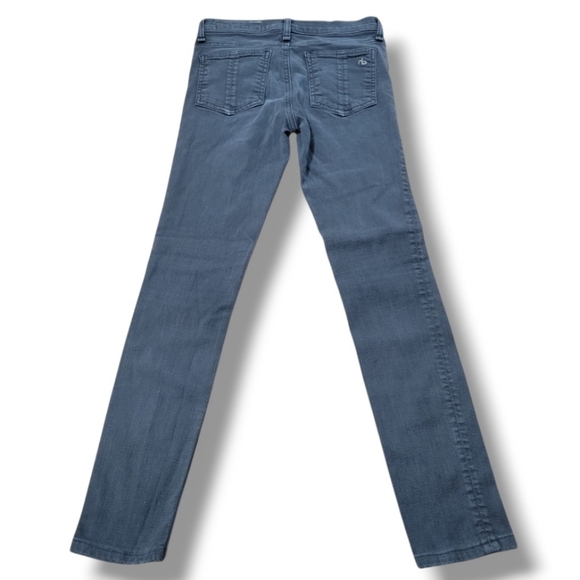 Rag & Bone Jeans Size 24 W26"xL26.5" Rag & Bone Skinny Jeans Ankle Jeans Stretch - Picture 3 of 9